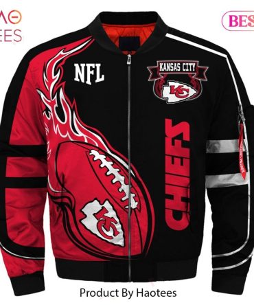 New Fashion   Kansas City Chiefs Bomber Jacket Winter Coat Gift For Men