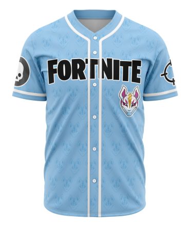 Limited Edition Fortnite Baseball Jersey - Stylish Gamer Apparel For Fans