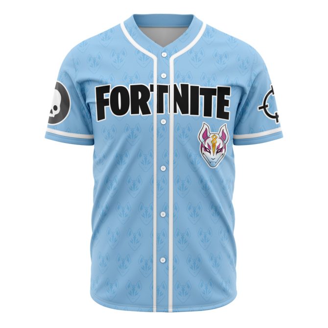 Limited Edition Fortnite Baseball Jersey - Stylish Gamer Apparel For Fans