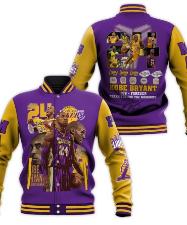 Limited Edition Kobe Bryant Lakers Jacket - Tribute To The Legend - Perfect Gift For Fans