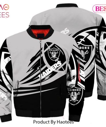 New Fashion   Las Vegas Raiders Bomber Jacket Graphic Ultra-Balls