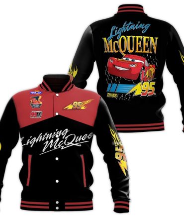 Lightning Mcqueen Racing Jacket - Stylish & Bold Design For Fans - Perfect Gift!