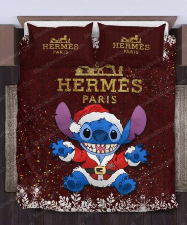 Lilo &Amp; Stitch Hermès Christmas Bedding Sets