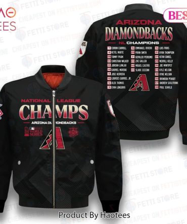 Limited Arizona Diamondbacksmajor League Baseball Aop Bomber Jacket