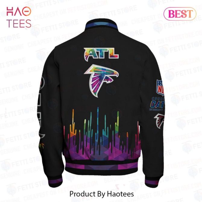 Colorful Atlanta Falcons Bomber Jacket - Unique Nfl Fan Gear For Men & Women - Image 3