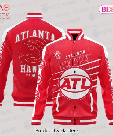 Atlanta Hawks Red Bomber Jacket - Stylish Team Spirit Apparel For Fans