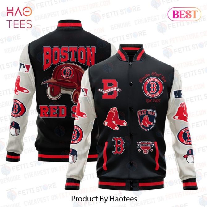 Boston Red Sox Varsity Jacket - Premium Mlb Fan Apparel By Haotees