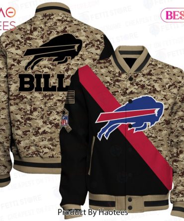 Buffalo Bills Camouflage Varsity Jacket - Limited Edition Nfl Fan Gear