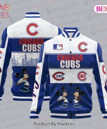Chicago Cubs Mickey Mouse Varsity Jacket – Mlb Fan Apparel By Haotees