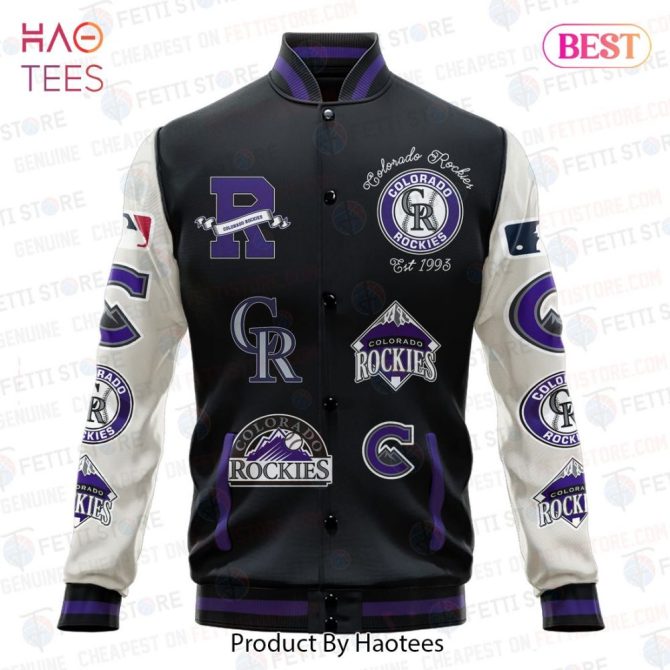 Colorado Rockies Varsity Jacket - Premium Mlb Team Apparel For Fans - Image 2