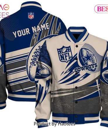 Customizable Nfl Cowboys Jacket - Personalized Name & Design, Perfect Gift!