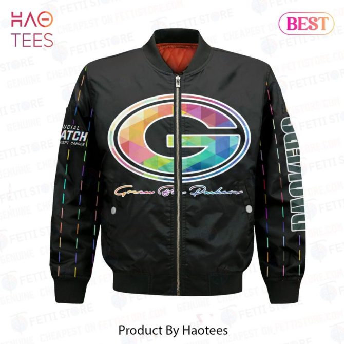 Limited Green Bay Packersnational Football League Aop Bomber Jacket - Image 2