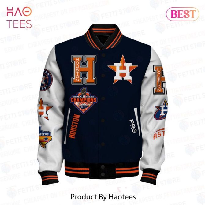 Houston Astros 2023 Al West Champions Varsity Jacket – Celebrate In Style! - Image 2