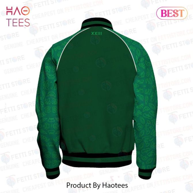 Ireland Rugby 2023 Green Varsity Jacket - Stylish & Comfortable Sportswear By Haotees - Image 3