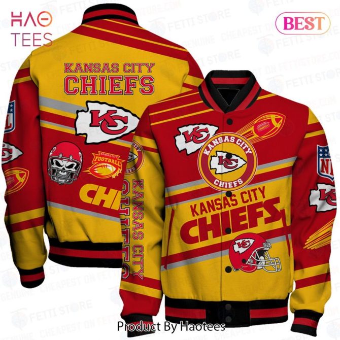 Kansas City Chiefs Bomber Jacket - Bold Nfl Fan Apparel For Game Day Comfort