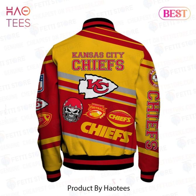 Kansas City Chiefs Bomber Jacket - Bold Nfl Fan Apparel For Game Day Comfort - Image 3