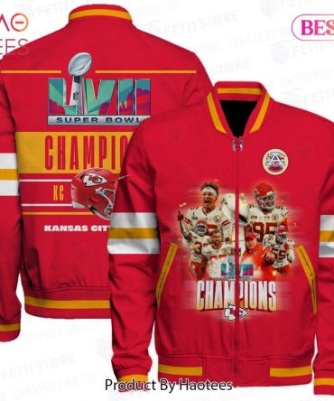 Limited Kansas City Chiefs Champions National Football League 3D Bomber Jacket