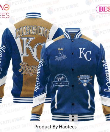Kansas City Royals Varsity Jacket - Official Team Apparel By Haotees
