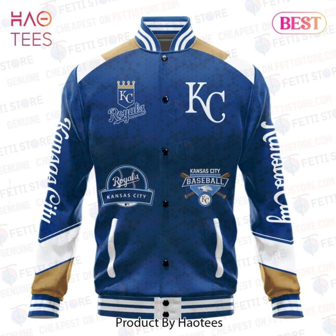 Kansas City Royals Varsity Jacket - Official Team Apparel By Haotees - Image 2