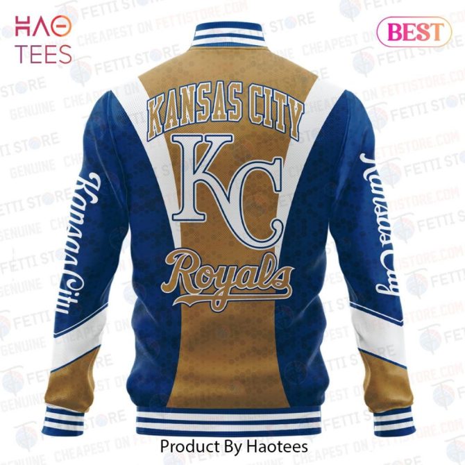 Kansas City Royals Varsity Jacket - Official Team Apparel By Haotees - Image 3