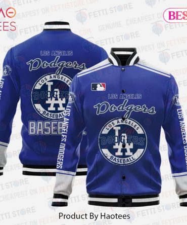 Los Angeles Dodgers Varsity Jacket - Premium Mlb Fan Gear By Haotees