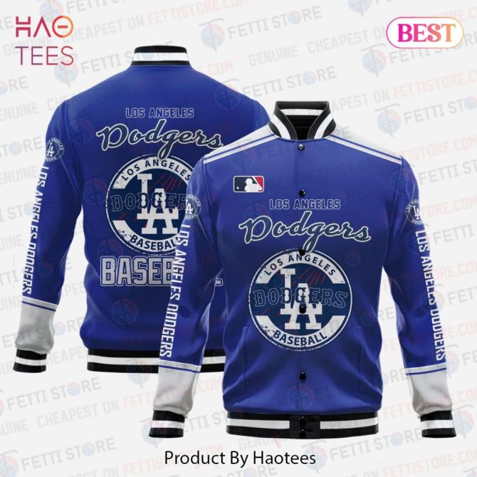 Los Angeles Dodgers Varsity Jacket - Premium Mlb Fan Gear By Haotees