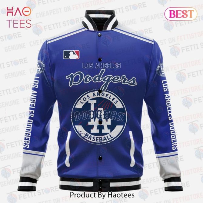 Los Angeles Dodgers Varsity Jacket - Premium Mlb Fan Gear By Haotees - Image 2