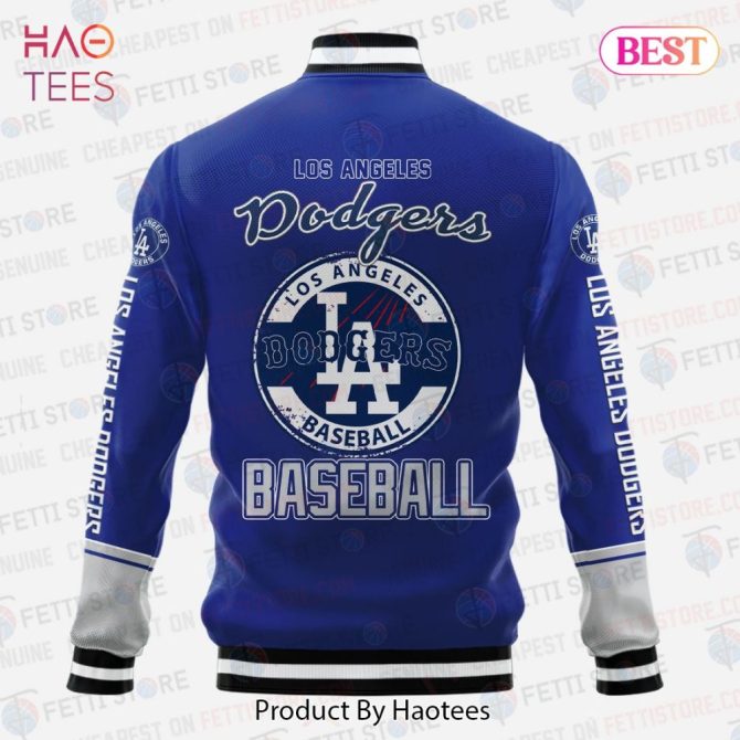 Los Angeles Dodgers Varsity Jacket - Premium Mlb Fan Gear By Haotees - Image 3