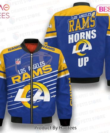 Limited Los Angeles Rams National Football League 3D Bomber Jacket
