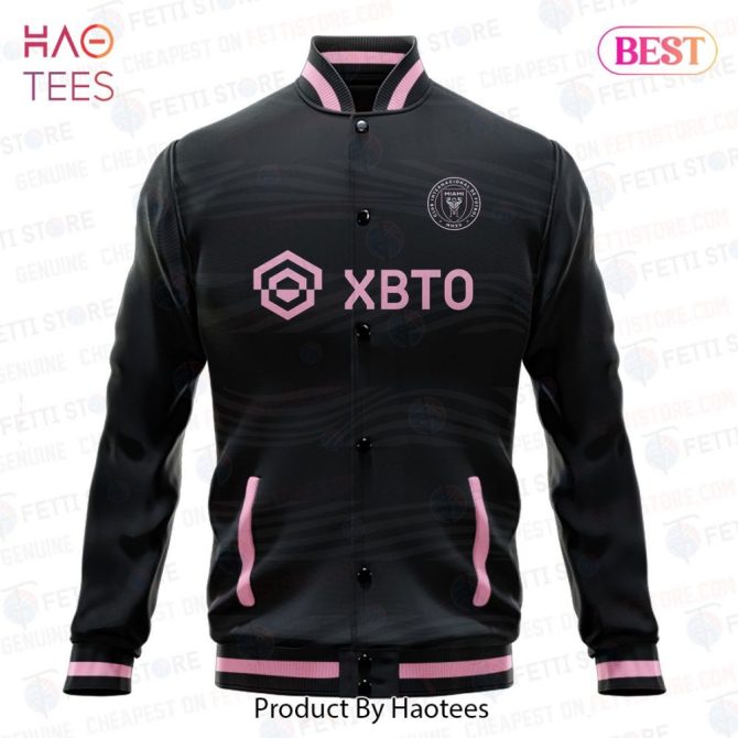 Inter Miami Cf Black & Pink Soccer Jacket - Stylish Team Apparel By Haotees - Image 2