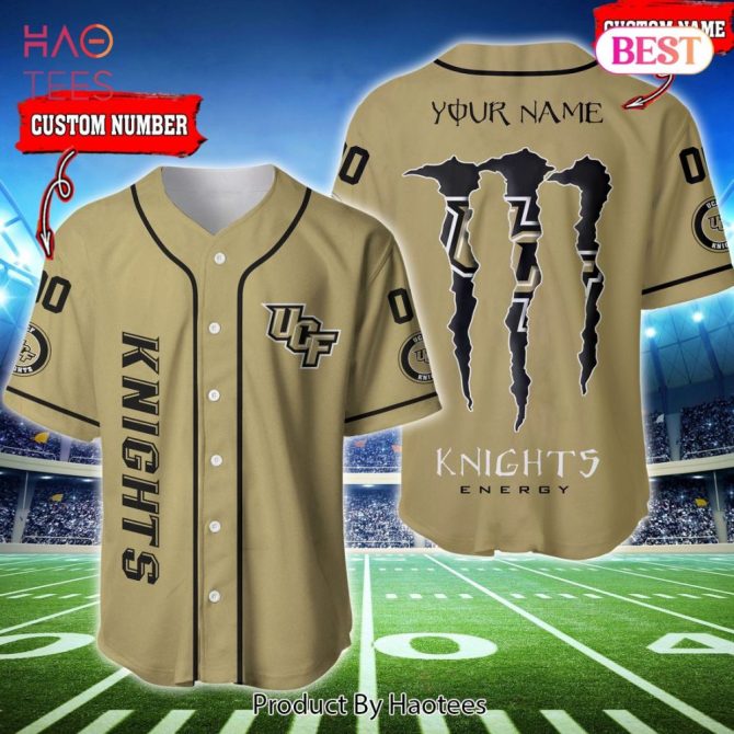 Custom Ucf Knights Baseball Jersey - Personalize Your Name & Number - Limited Edition Sportswear