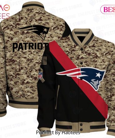 Limited Edition Camouflage Patriots Varsity Jacket - Stylish Nfl Fan Gear
