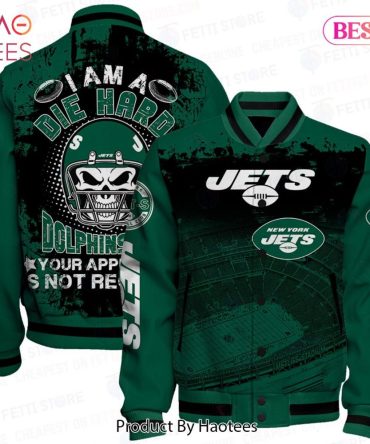 Die Hard Jets Fan Bomber Jacket - Bold Design, Perfect Gift For Enthusiasts