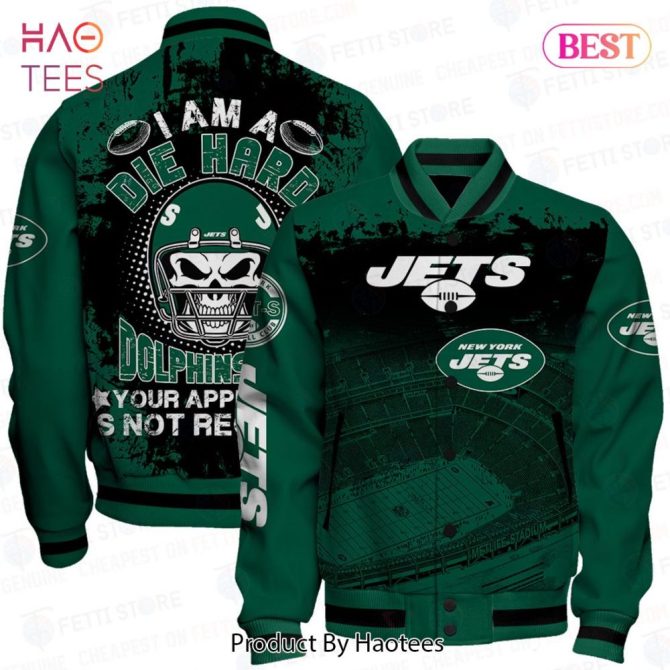 Die Hard Jets Fan Bomber Jacket - Bold Design, Perfect Gift For Enthusiasts