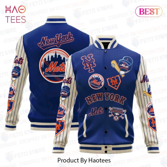 Ny Mets Varsity Jacket - Stylish & Authentic Fan Gear For Baseball Lovers