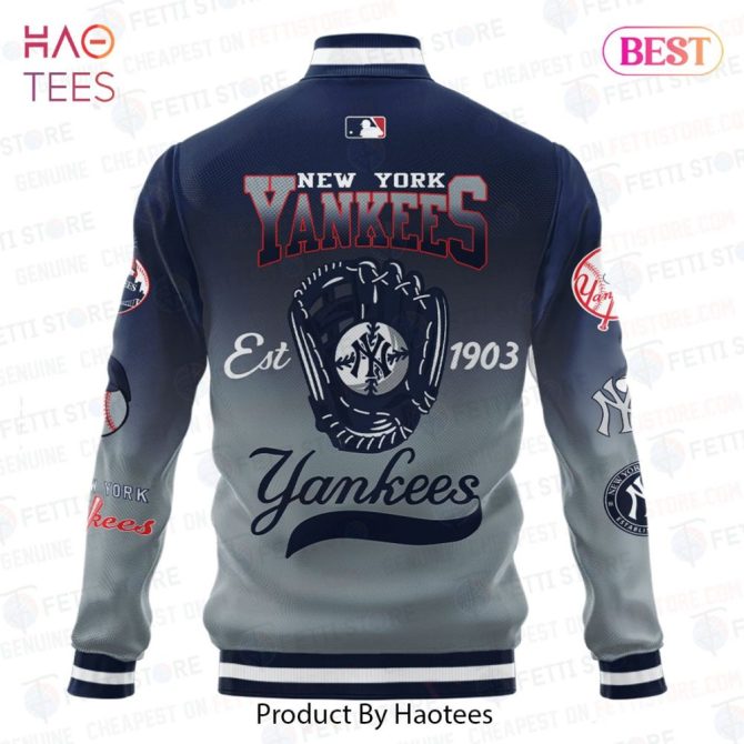 Ny Yankees Baseball Bomber Jacket - Stylish Fan Gear By Haotees - Image 3