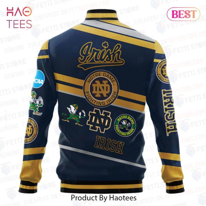 Notre Dame Fighting Irish Bomber Jacket - Stylish College Sportswear By Haotees - Image 3