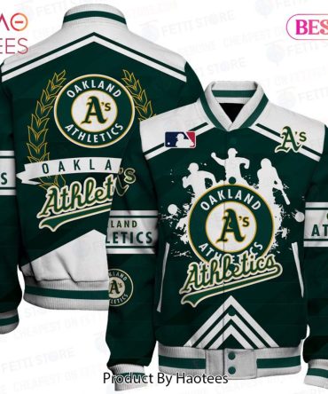 Oakland Athletics Bomber Jacket - Stylish & Warm Fan Gear For All Seasons