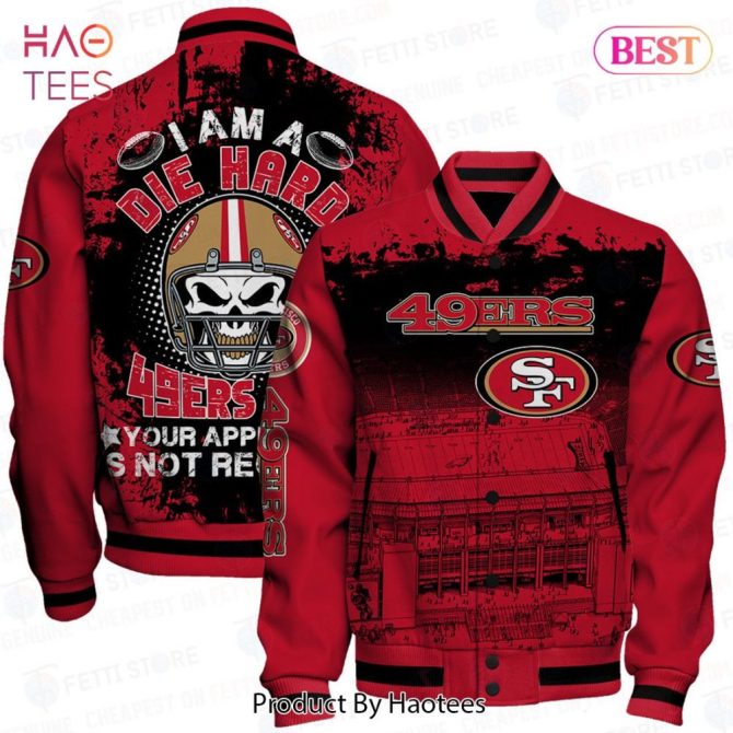 49Ers Die Hard Fan Jacket - Bold Design, Perfect For Game Day Support