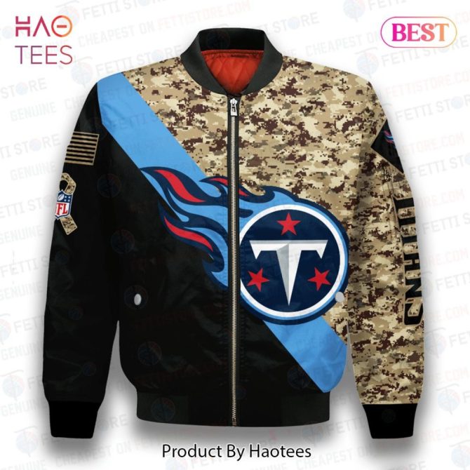 Limited Tennessee Titansnational Football League Aop Bomber Jacket - Image 2