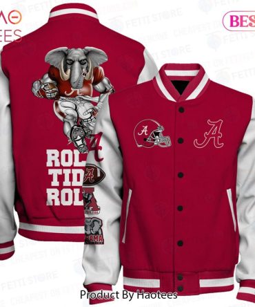 Alabama Roll Tide Varsity Jacket - Crimson Tide Fan Essential Apparel