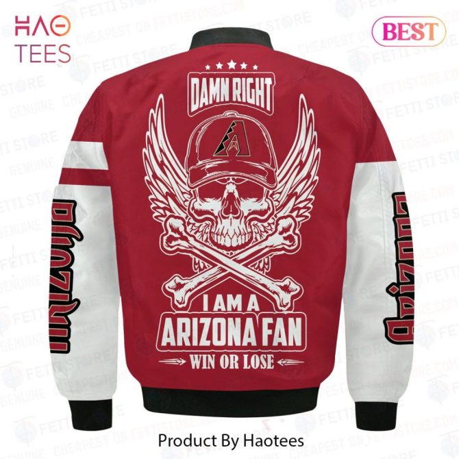 Luxury Arizona Diamondbacks Pattern Mlb 3D Bomber Jacket - Image 3