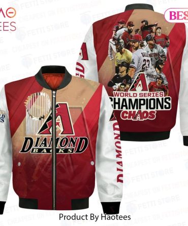 Luxury Arizona Diamondbacksmajor League Baseball Aop Bomber Jacket