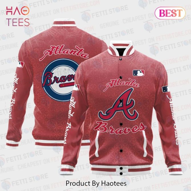 Atlanta Braves Red Bomber Jacket – Stylish Team Apparel By Haotees