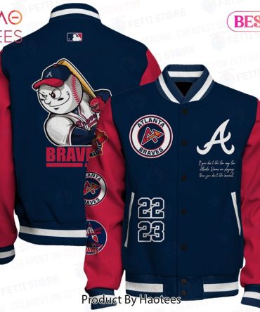 Atlanta Braves Varsity Jacket - Stylish Baseball Fan Apparel With Unique Graphics