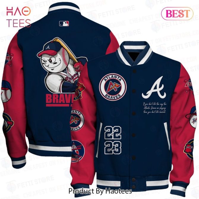 Atlanta Braves Varsity Jacket - 2023 Limited Edition Fan Gear - Stylish & Warm
