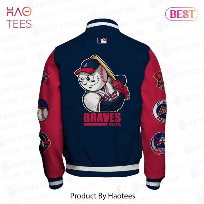 Atlanta Braves Varsity Jacket - 2023 Limited Edition Fan Gear - Stylish & Warm - Image 3
