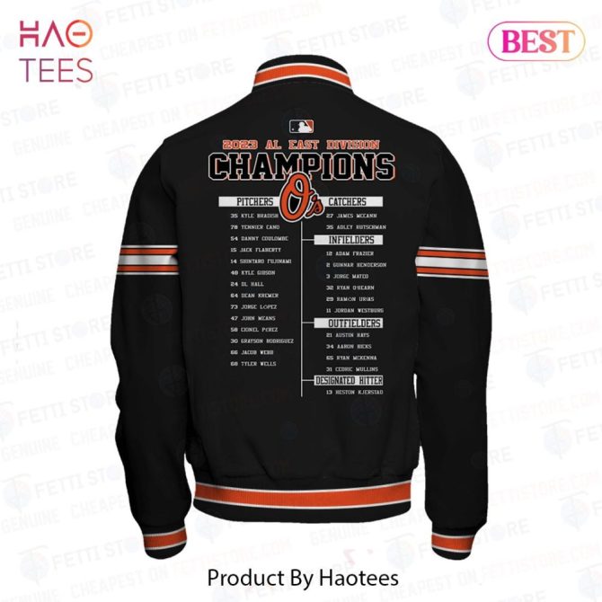 2023 Al East Champions Orioles Jacket - Limited Edition Baseball Apparel - Image 3