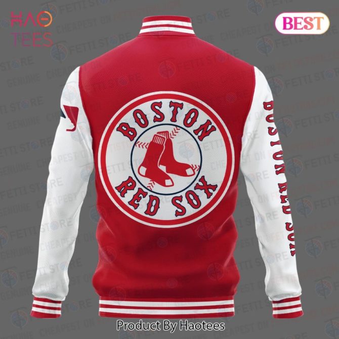Boston Red Sox Varsity Jacket - Premium Fan Gear For Ultimate Style & Comfort - Image 3