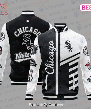 Chicago White Sox Varsity Jacket - Stylish Black & White Baseball Apparel